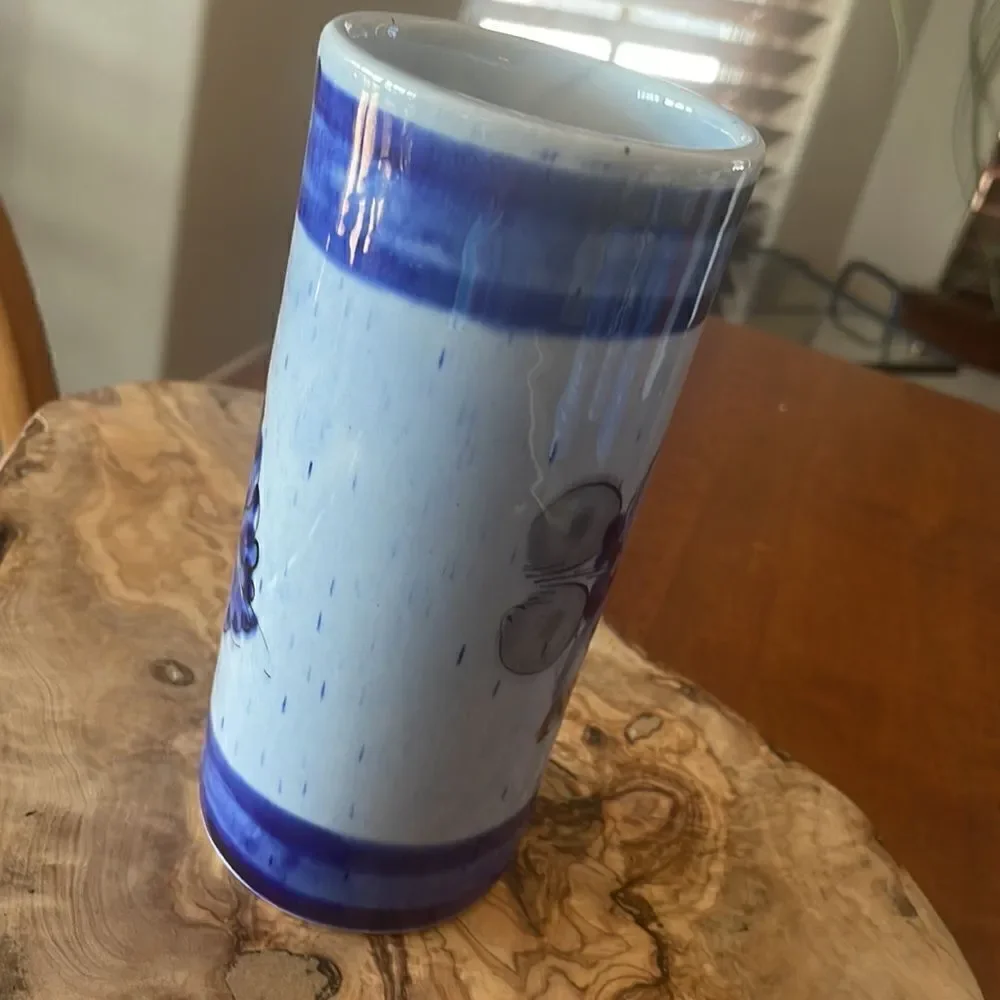 Vintage Signed Tonala Mexico Vase